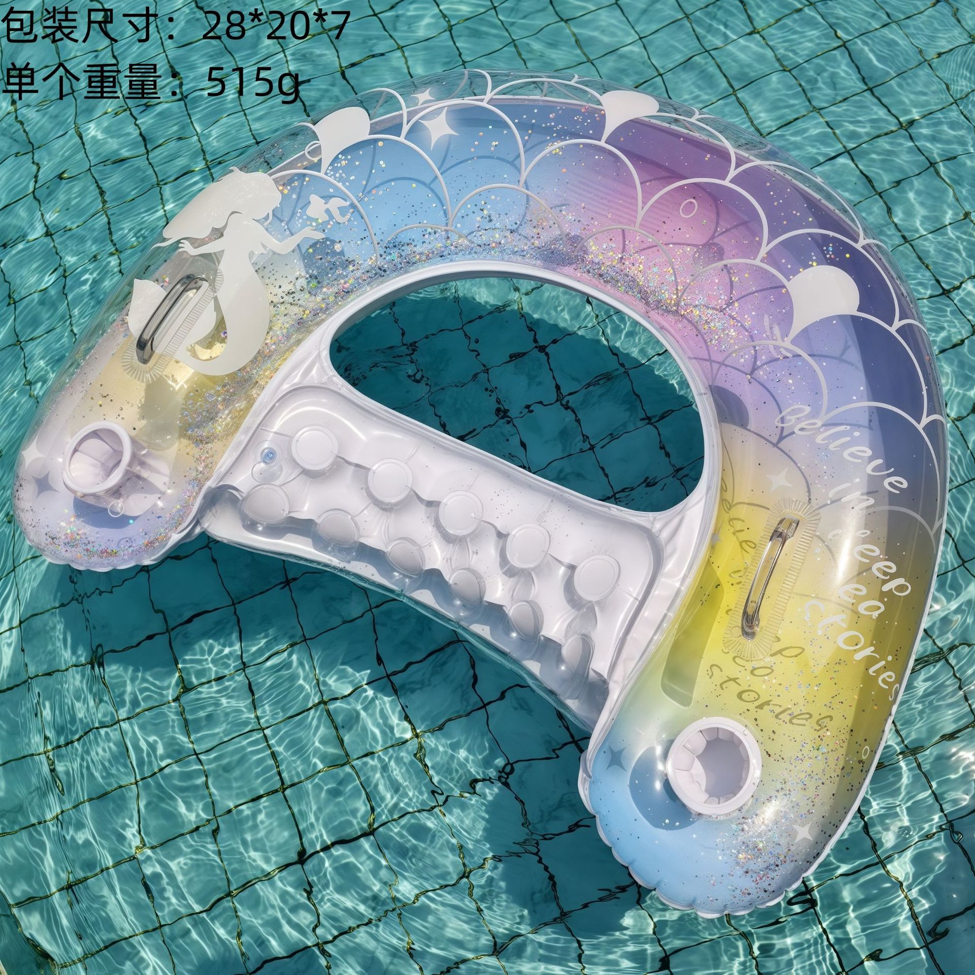 水上浮床成人少儿充气浮排浮票加厚网床女士戏水躺椅游泳圈玩具