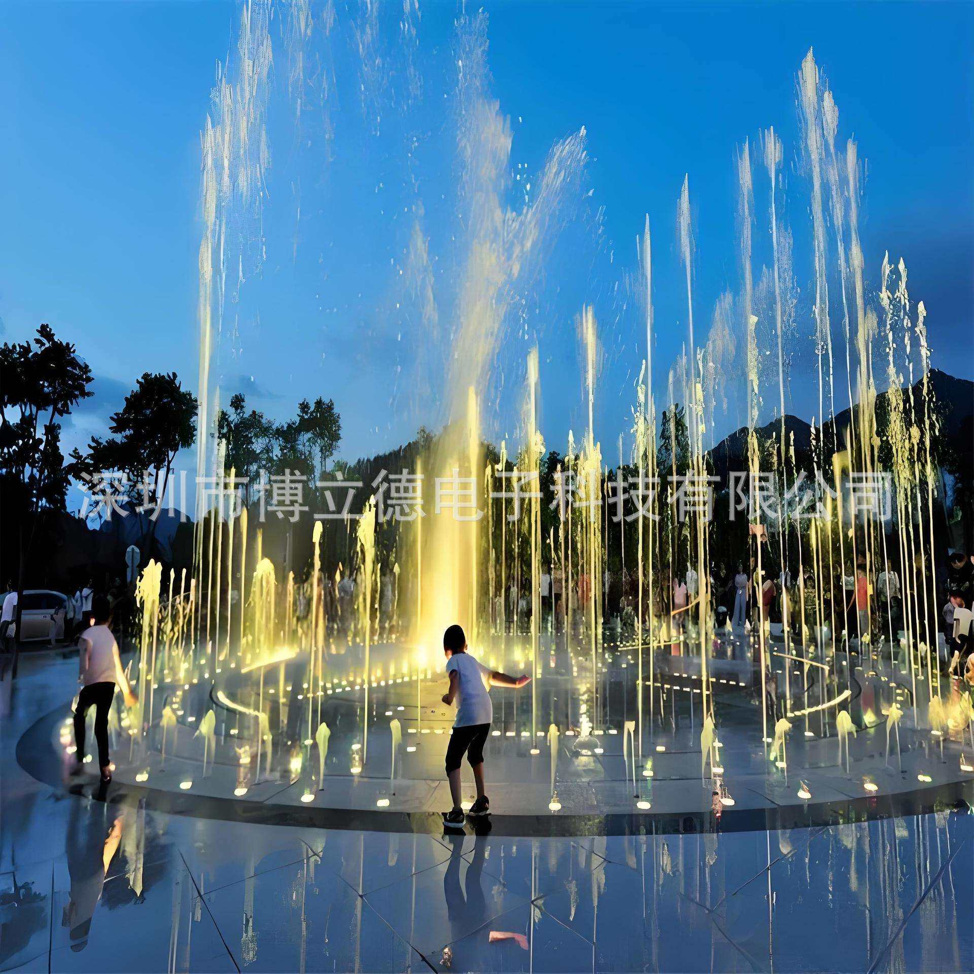 音乐数控景观喷泉水景造景石家庄市辛集市设计施工安装设备厂家