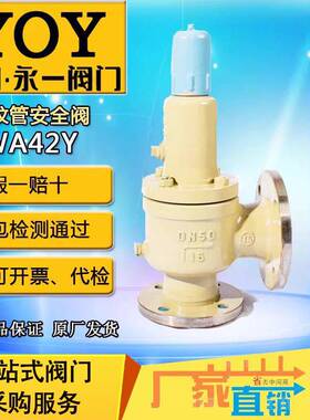 永一安全阀WA42Y-16C/16P/16RDN50DN80波纹管平衡式氯气