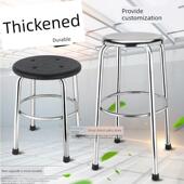 流水线加厚PU防静电凳子不锈钢凳子无尘室专用凳不锈钢圆凳 包邮