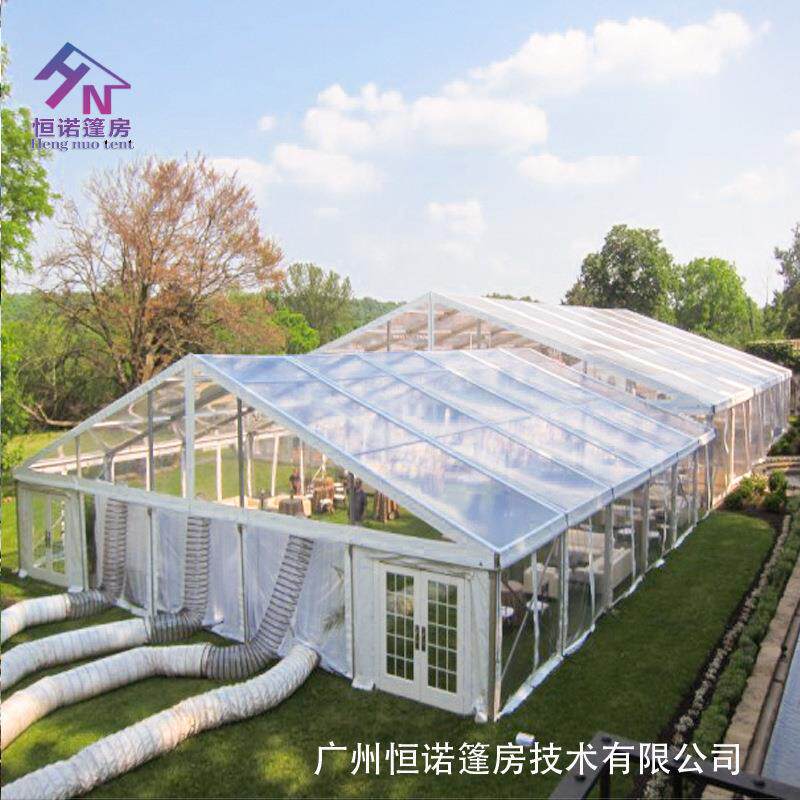 Weddingtent户外大型铝合金活动婚庆篷房PVC透明防火婚宴帐篷