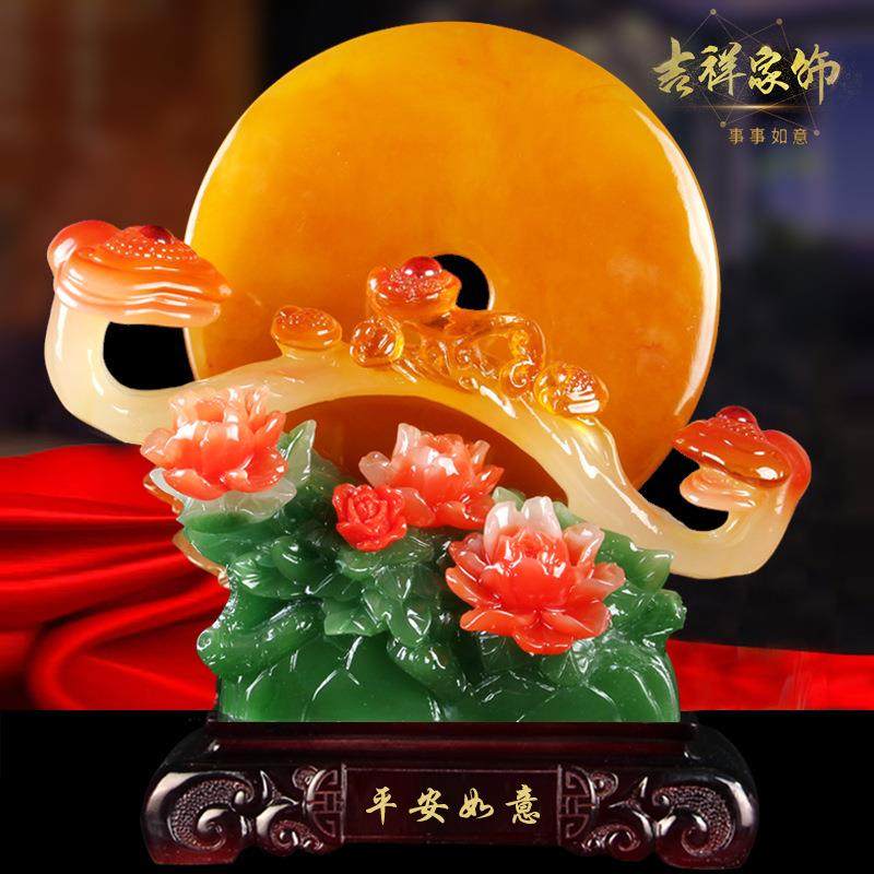 NRH产品意如平安扣客厅玄饰关酒酒柜家居架家装品电视柜摆件