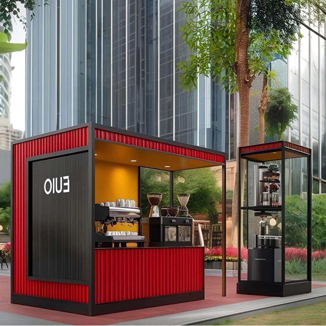 沈阳工厂别墅集装箱街区规划商业街店铺工业风售楼处办公室售卖亭