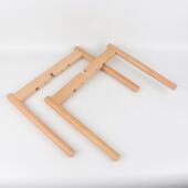 榉木凳子腿花盆木椅子腿吧台凳子腿家具配件椅子腿实木