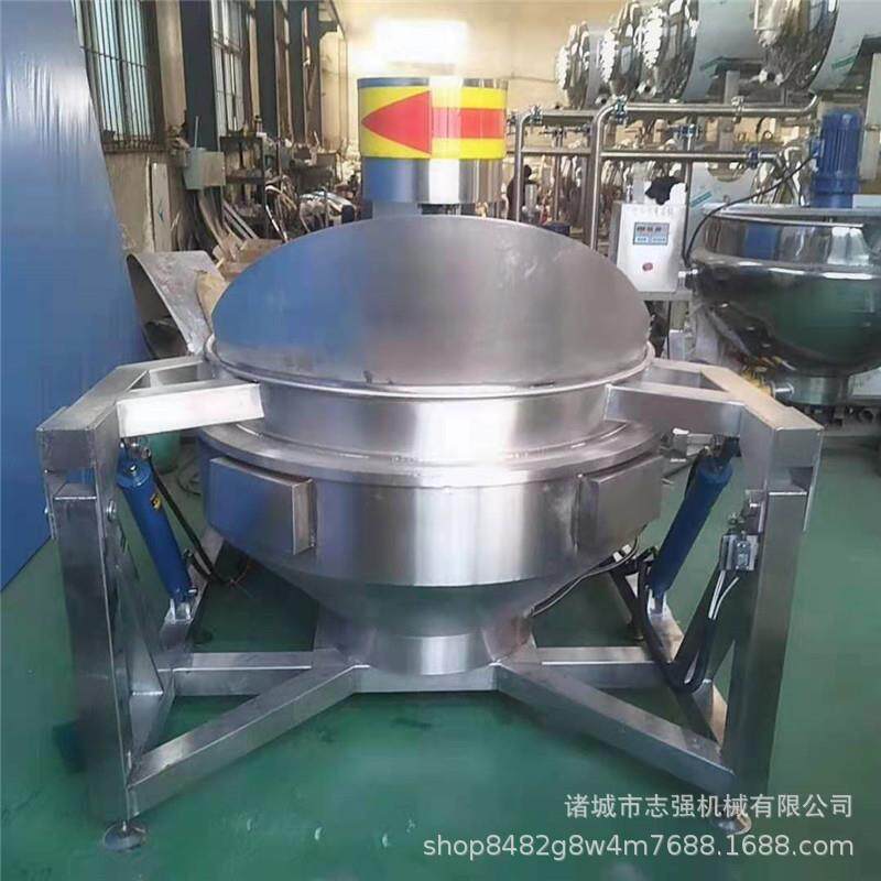 行星搅拌炒锅自动酱料熬煮锅蔬菜焯水锅设备全自动火锅底料