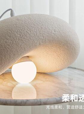 日式餐法厅吊奶灯设计师挑空loft客IBQ云朵个性厅式油吧台民宿创