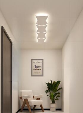 竹子入户玄过道走廊设计师吸顶灯创型意现代简约关造l新913款ed灯