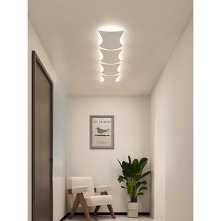 竹子入户341玄关过师走廊型设计吸顶灯创意现代简约造新款 道led灯