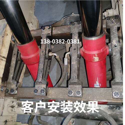 自卸车三轮翻斗车后翻油缸支架支座4050孔油缸固定座4米2液压配件