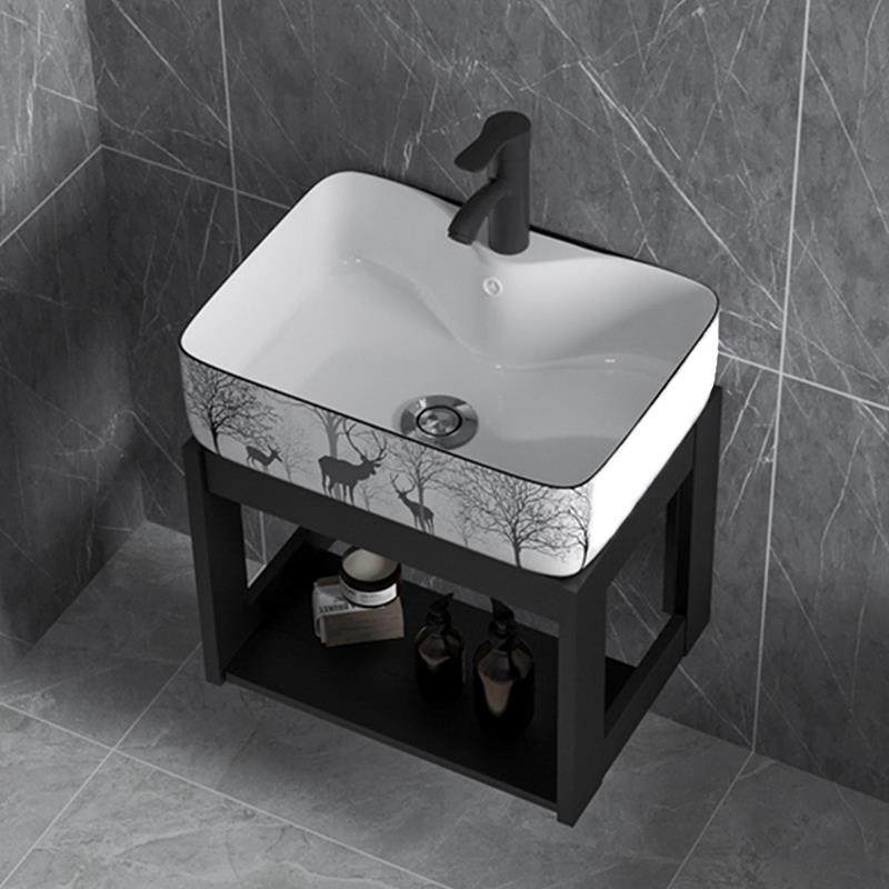 小户型挂墙式洗手盆柜组合陶瓷洗脸盆卫生间防水简易壁挂盆洗漱池,家装主材,挂墙式洗脸盆,淘宝优惠券,粉丝福利购,淘宝优惠卷