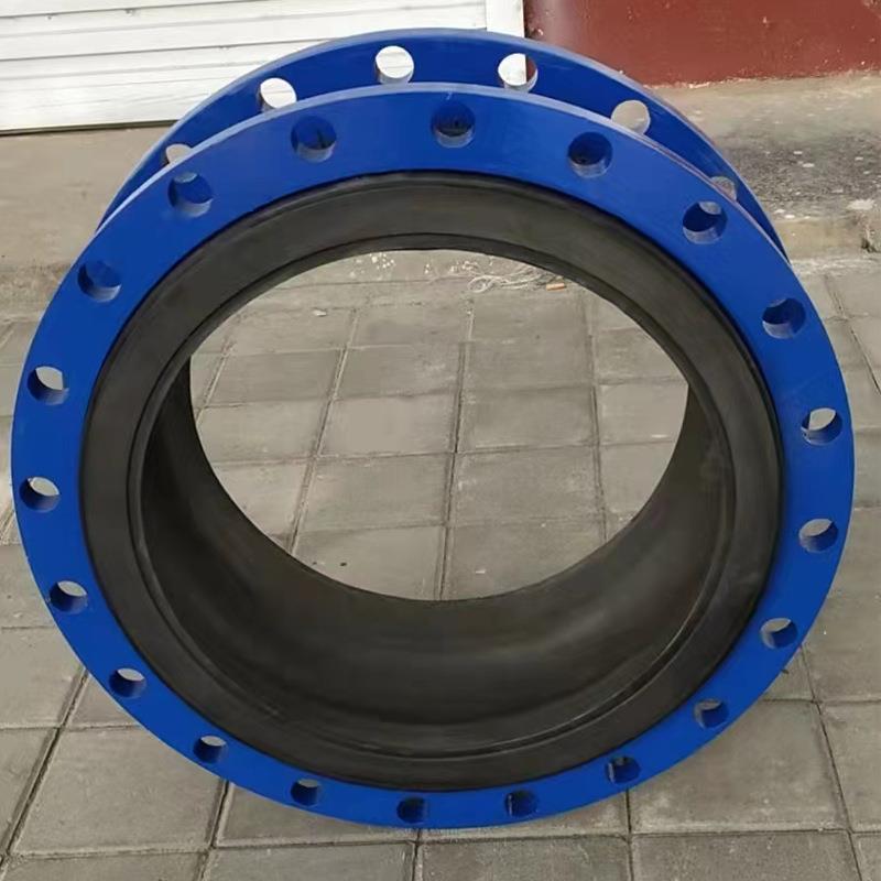 聚淼厂家防脱拉限位橡胶软连接 可曲绕拉杆橡胶软接头 橡胶膨胀节