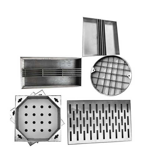 秉诺金属制专业定制304不锈钢井盖加工生产雨水装饰井盖盖板