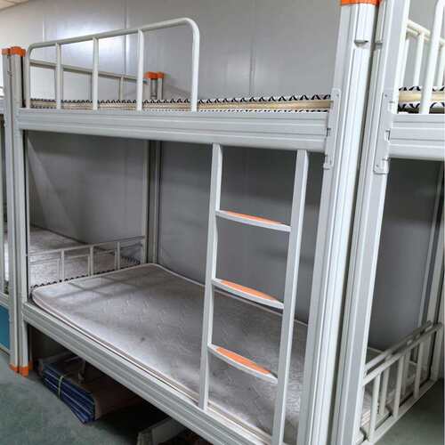 铁床厂家 1.2厚型材管双层床 宿舍上下铁床 加厚管