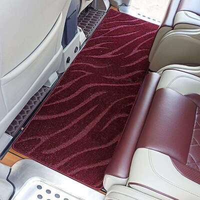 商务车改装中排垫木地板上层垫防滑长绒星空毯垫加厚环保无味地垫