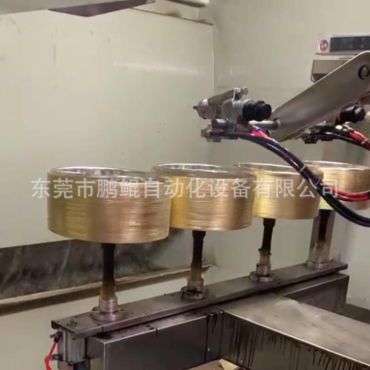 东莞花盆自动喷漆设备花盆容器喷涂机小型喷油设备免费打样