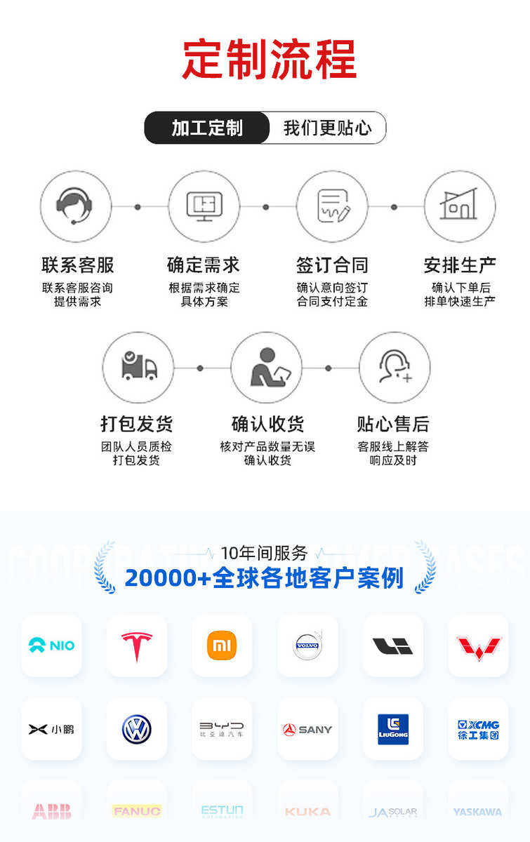 Другие роботы 厂家专业机器人行走轴天轨双轴天轨伺服控制高精桁架机器人第七轴