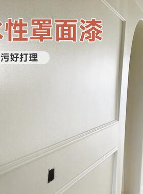 罩面漆防水防晒涂料乳胶漆室内自刷水性罩光漆墙面哑光透明清漆亮