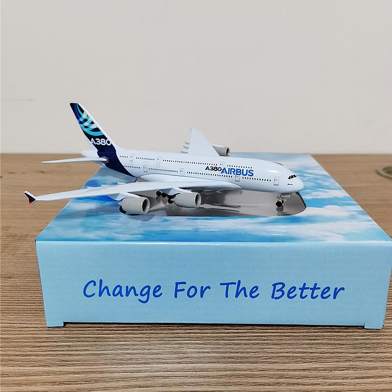 高档20CM音国航南航7合金飞机模型彷航真摆件波77民客机带轮子C91