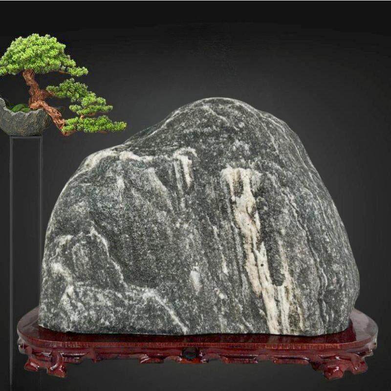 泰山石敢当补角办公室靠山石景观石天然原石家居风水摆饰石头