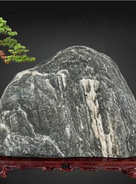 泰山石敢当补角办公室靠山石景观石天然原石家居风水摆饰石头
