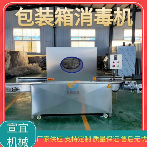厂家销售进出口蔬菜水果包装箱消杀机休闲食品包装箱消杀设备