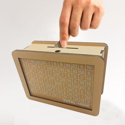 现货木质复古存钱罐儿童生日储钱罐欧美元Money Box with Counter