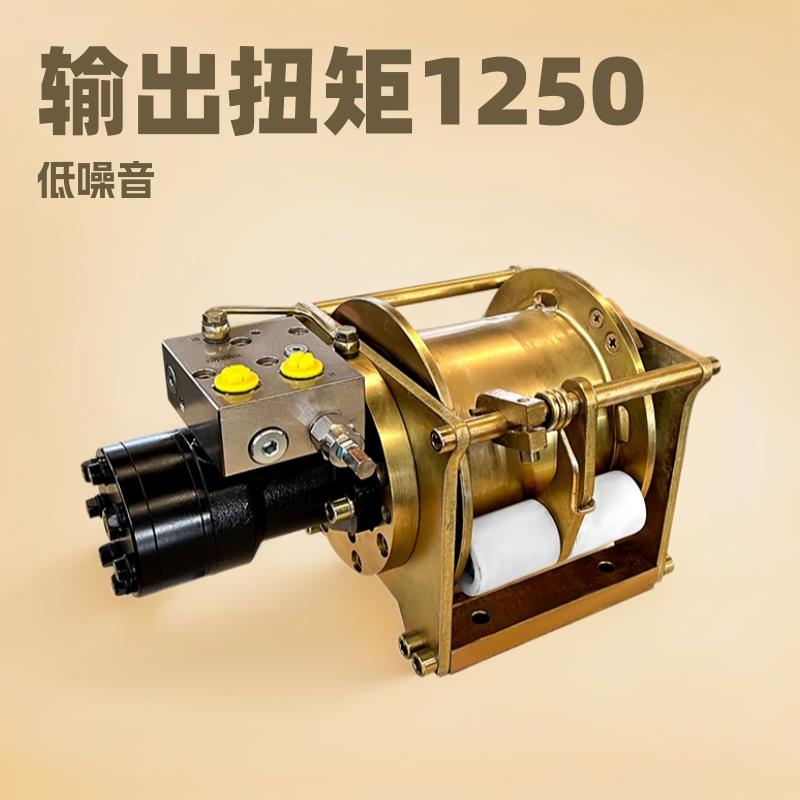 输出扭矩1250牛米高空车提升减速机高扭矩低噪音卷扬机构