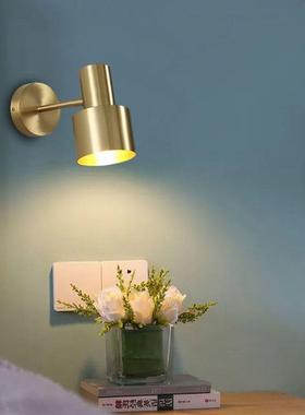 灯头读卧室墙壁灯阅床灯楼梯灯酒店工程极壁简约可旋转书tb-61888