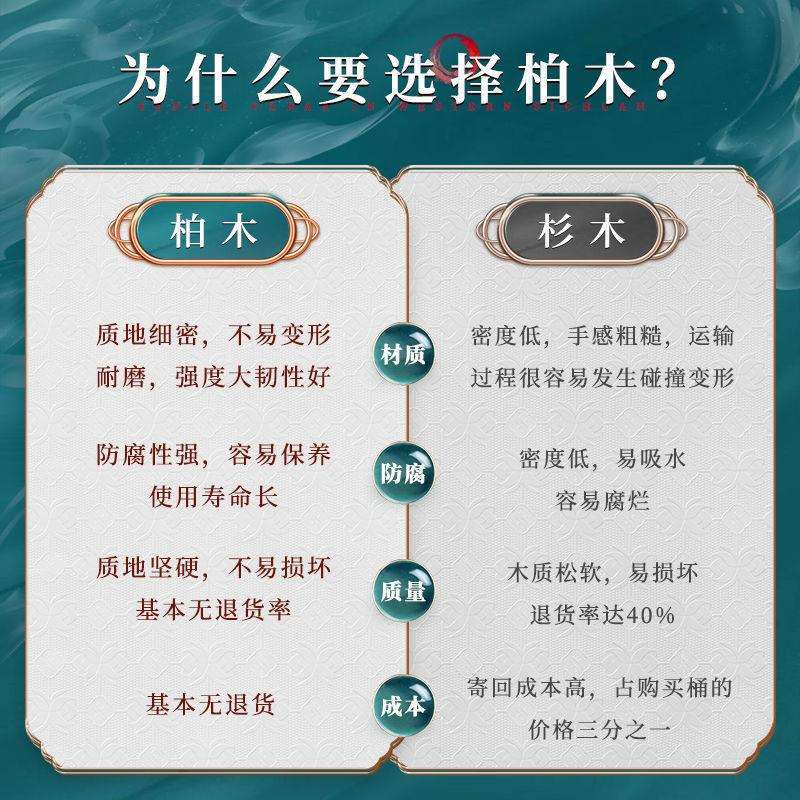 香柏熏CD520573蒸泡桶澡木桶泡澡桶扶大人全身手浴浴缸木盆成人老