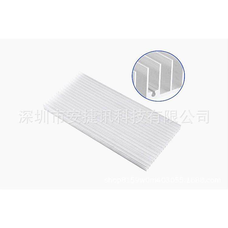 优质散热片300*140*20MM散热器铝型材散热板LED散热片