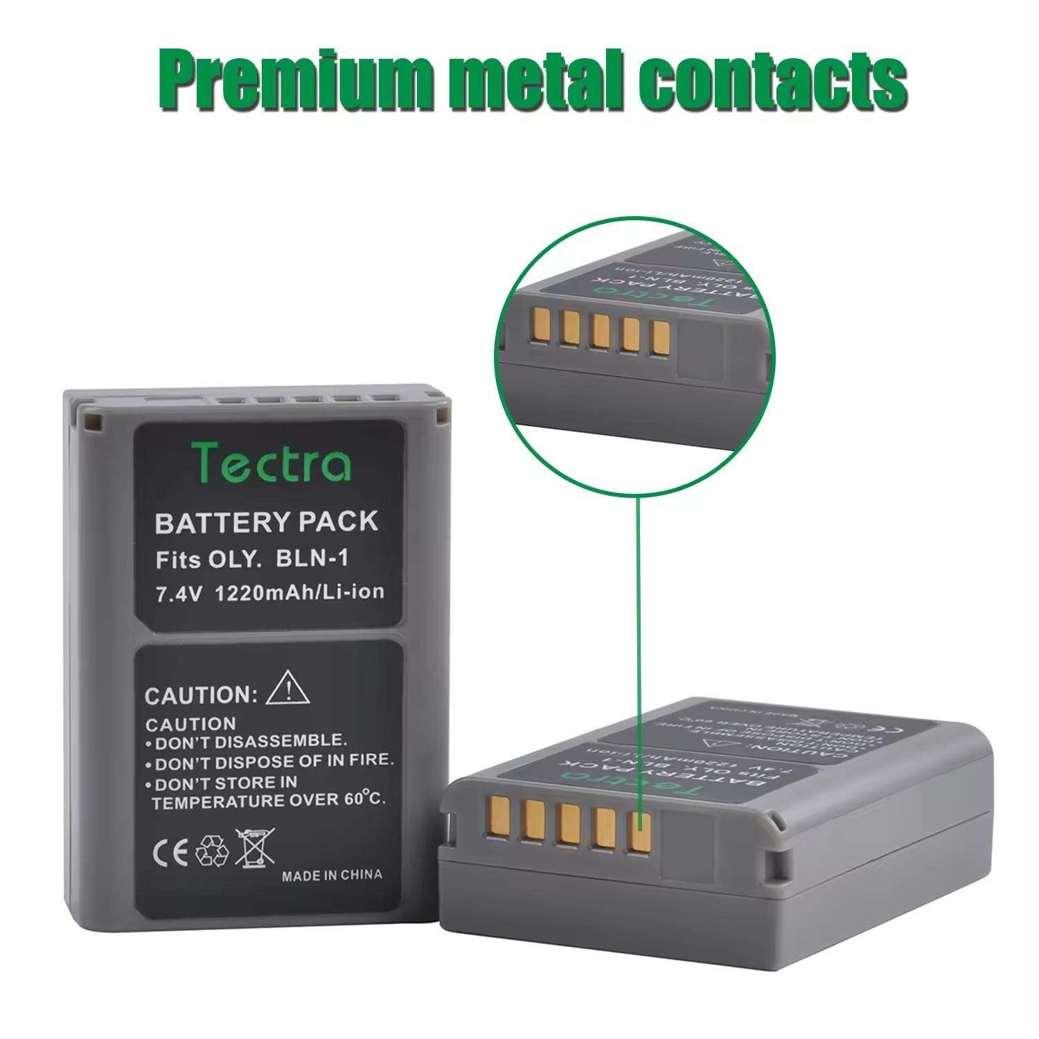 相机电池1220mAh 7.4v 适用 BLN-1 PS-BLN1 E-M5 BLN1 E-M5 E-M