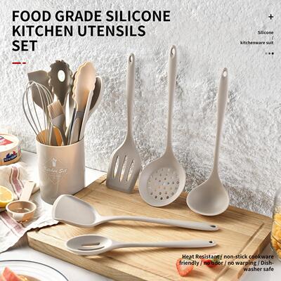 15 piece non stick cooking spatula set