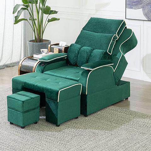 足疗沙发电动按摩床洗泡脚美甲沙发椅美睫沐足躺椅美容床足浴沙发