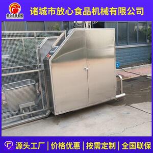 全自动料车清洗机高压喷淋清洁力强不锈钢料车清洗机设备