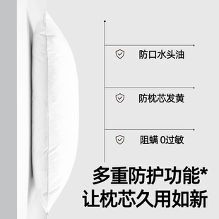 防水防螨枕头套防口水防头油防汗枕套枕芯隔离层内胆套枕头保护套