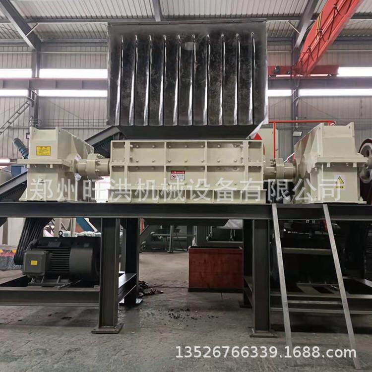 废旧木材破碎机过期文件销毁设备工业大型碎纸机旧布料撕碎破碎机