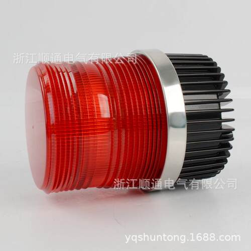 声光报警器LED旋转警示灯闪烁信号岗亭灯24V220V12V交通障碍灯