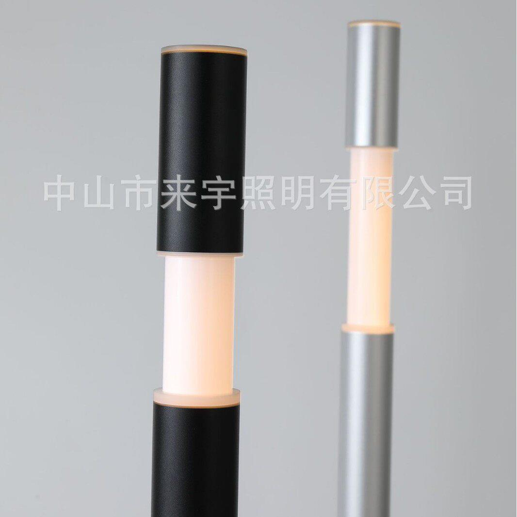 跨境科技感落地灯led客厅卧室台灯床头灯墙角灯护眼自动伸缩氛围
