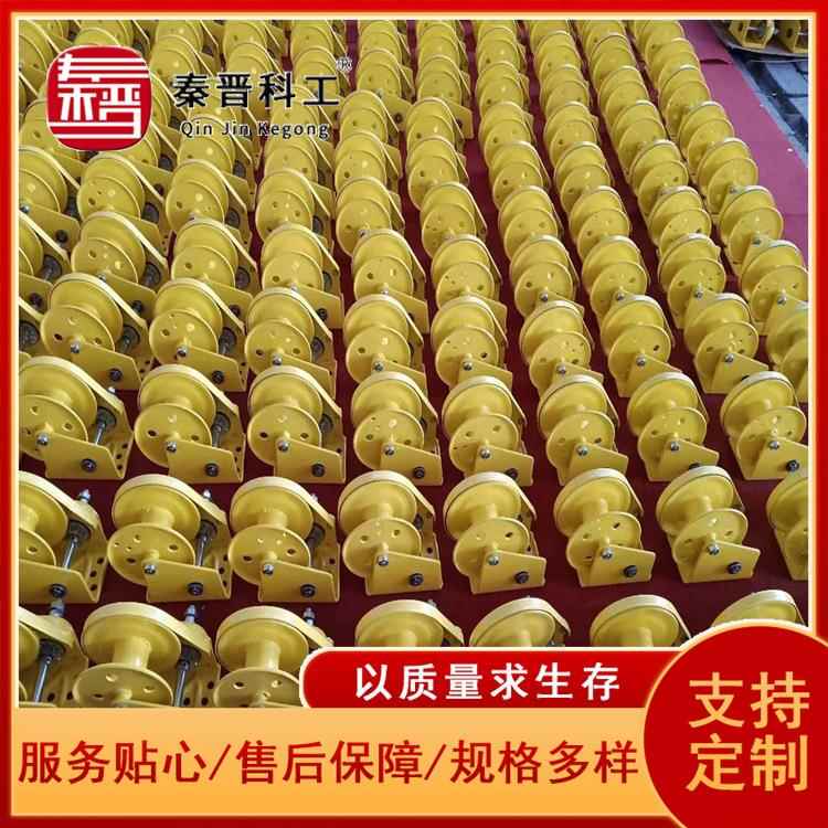 煤矿码头消防车辆救援用钢丝绳手动绞盘 便携式安装简单手动绞盘