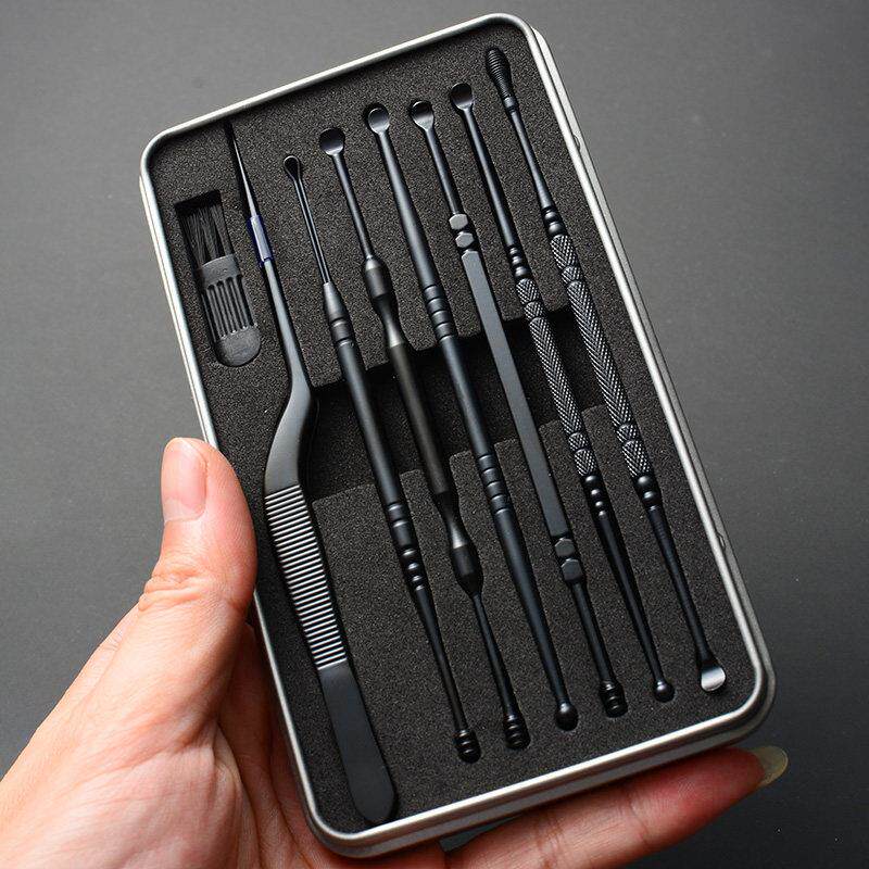 掏耳勺单个装专业掏耳朵家用抖音套装老式工具双头螺旋式
