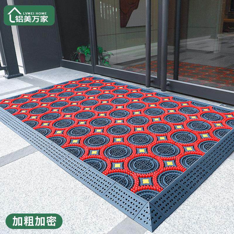 店铺户外防水地垫门口防滑进门脚垫商用防雨防晒地毯室外入户门垫