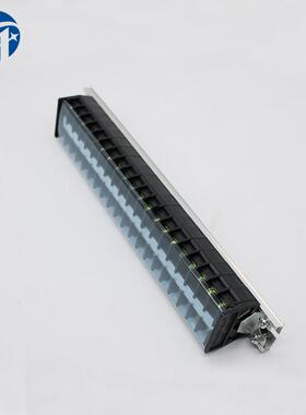 接线板TD-2020导轨式电线接线端子20A/20位接线排连接器10祇装
