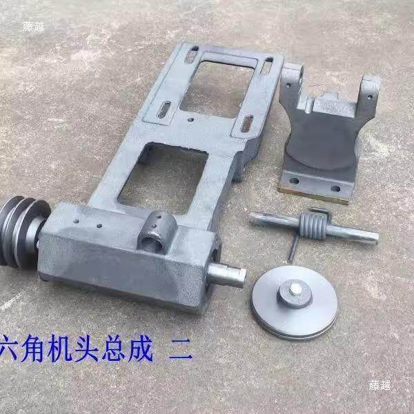 400切割机配件大全冷切锯切割机头总成主轴电机固定支撑座机头壳
