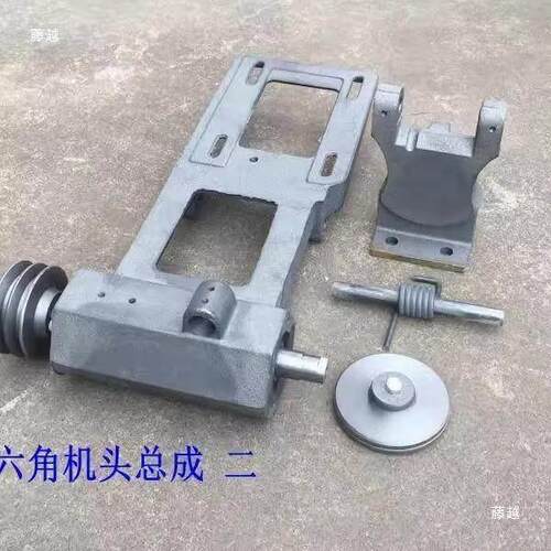 400切割机配件大全冷切锯切割机头总成主轴电机固定支撑座机头壳
