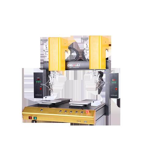 小型全自动焊锡机三轴恒温双工位数据线焊接/PCB板拖焊点焊高精度