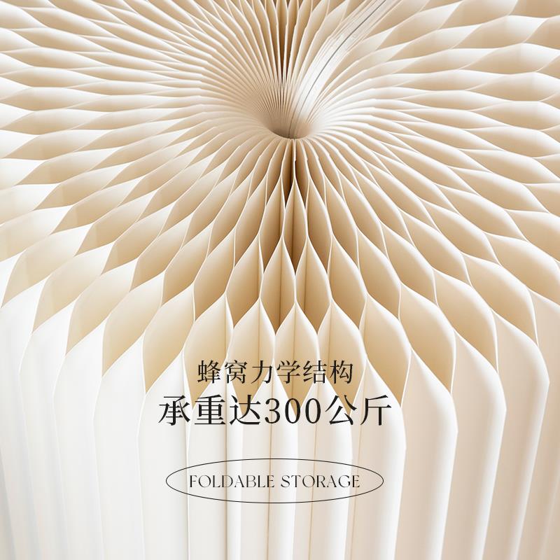 折叠圆空凳矮664凳子家省间餐椅凳多功能便携创叠意家具用折凳