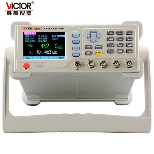 胜利VC4090A高精度台式LCR数字电桥测试仪电阻电感电容表VC4091C