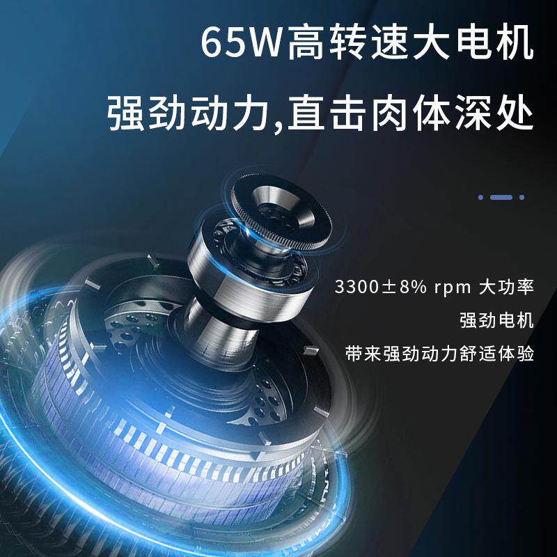 直销新款四头按摩器电动手持按摩器多功能全身按摩器外贸亚马逊跨