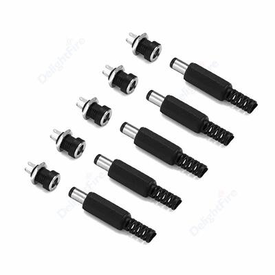 12V 3A 5.5mm 2.1mm Plug Socket DC Connectors DC Power Socket