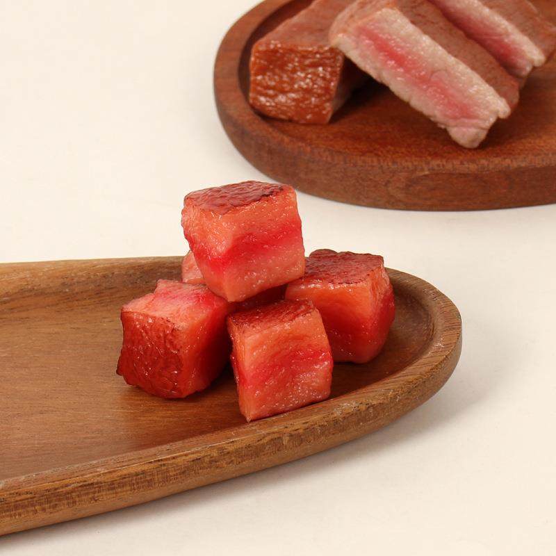 仿真食玩牛肉粒牛肉块冰箱贴仿真食物烤肉猪肉块摄影道具装饰摆件